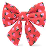 草莓甜心蝴蝶結 Berry Sweet Lady Dog Bow
