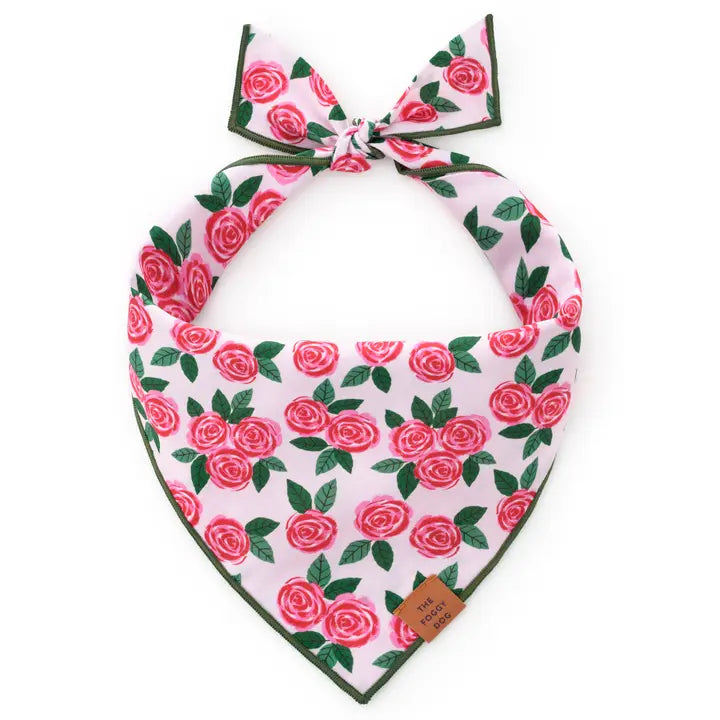 玫瑰純棉領巾 Rosette