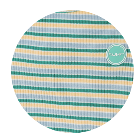 95%棉番茄撞色條紋衣