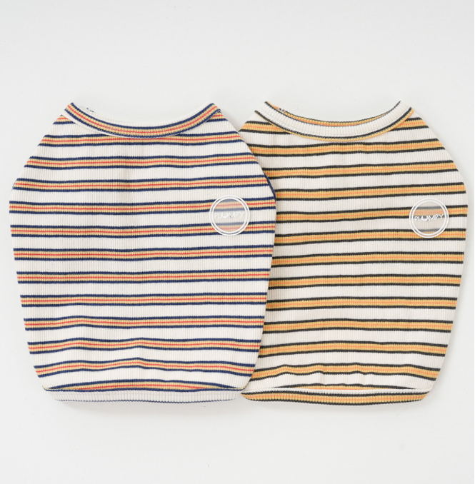 26 新款條紋短版上衣