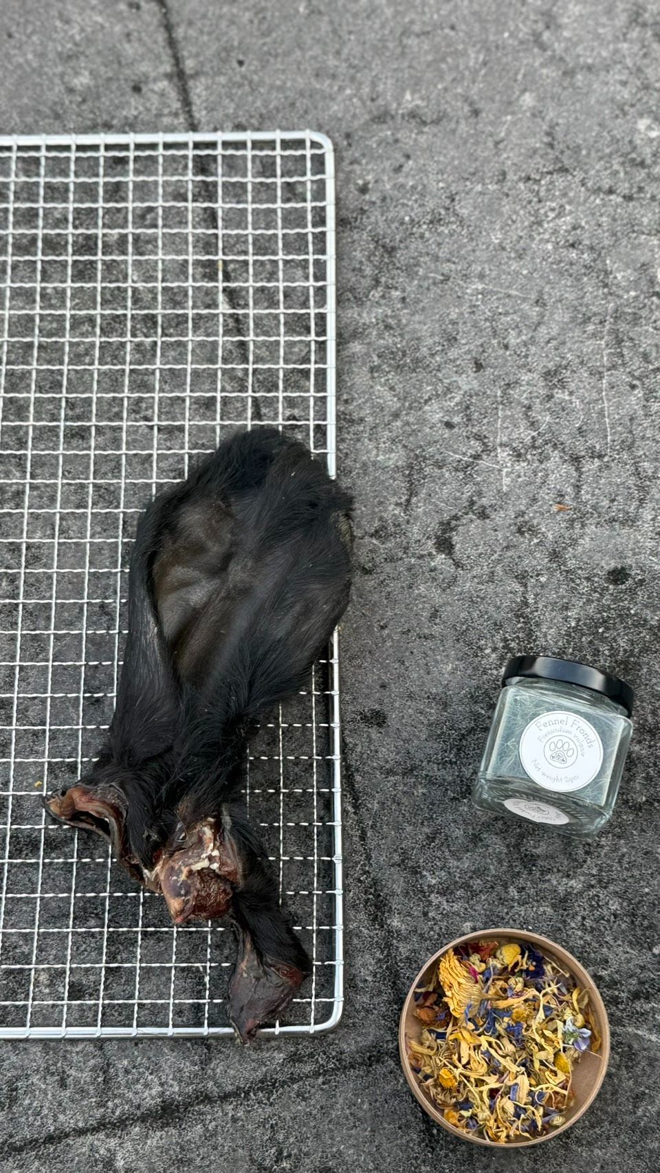 帶毛牛耳朵/1朵（切條）