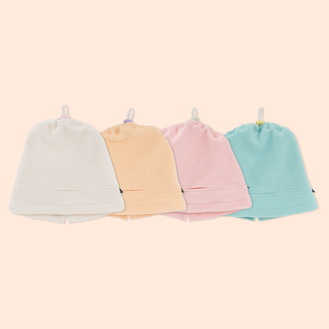 主打推薦♡ Popo 馬卡龍寶寶保暖圍脖（有牽繩開孔）