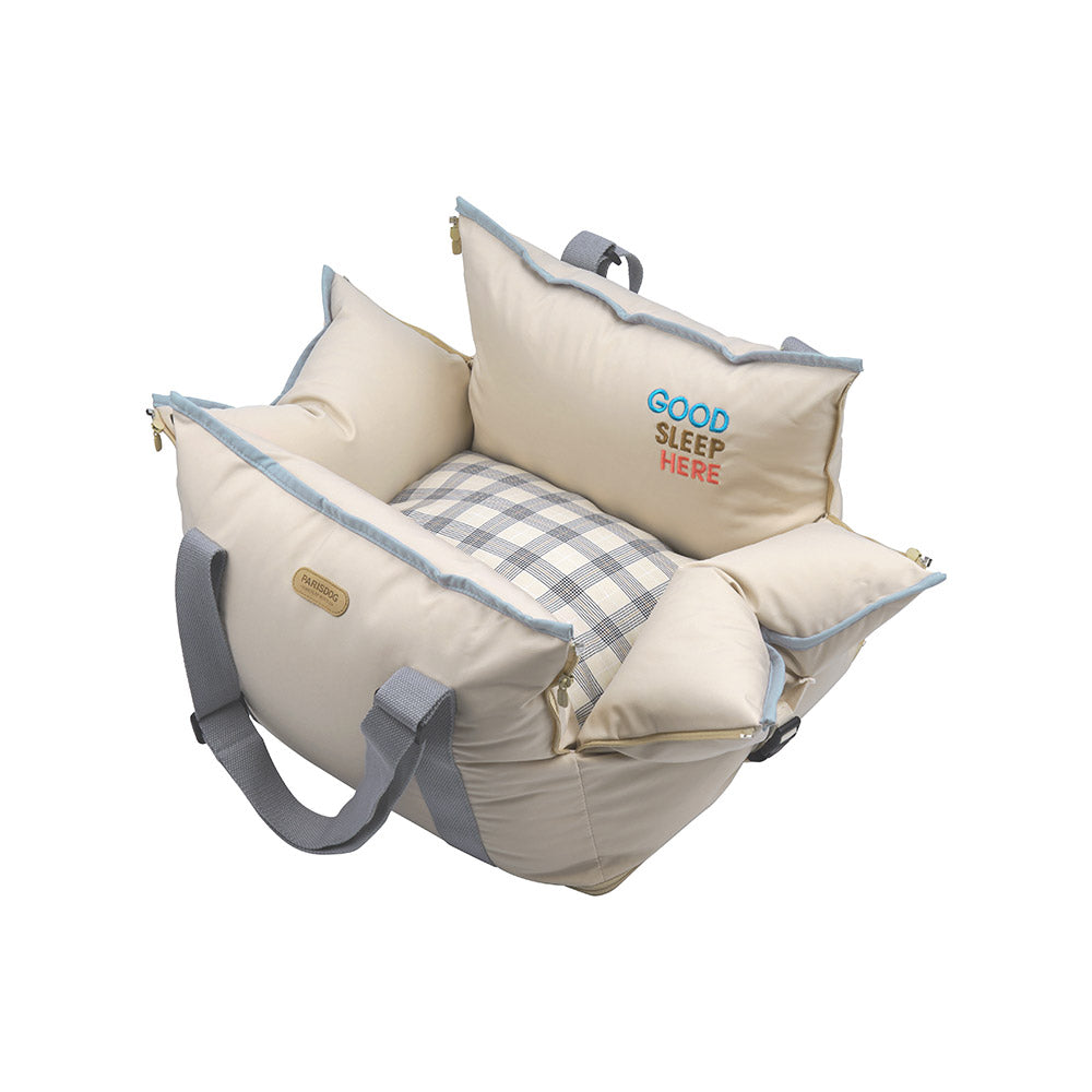 小型舒適好眠寵物汽車安全座椅(適合6kg以下)