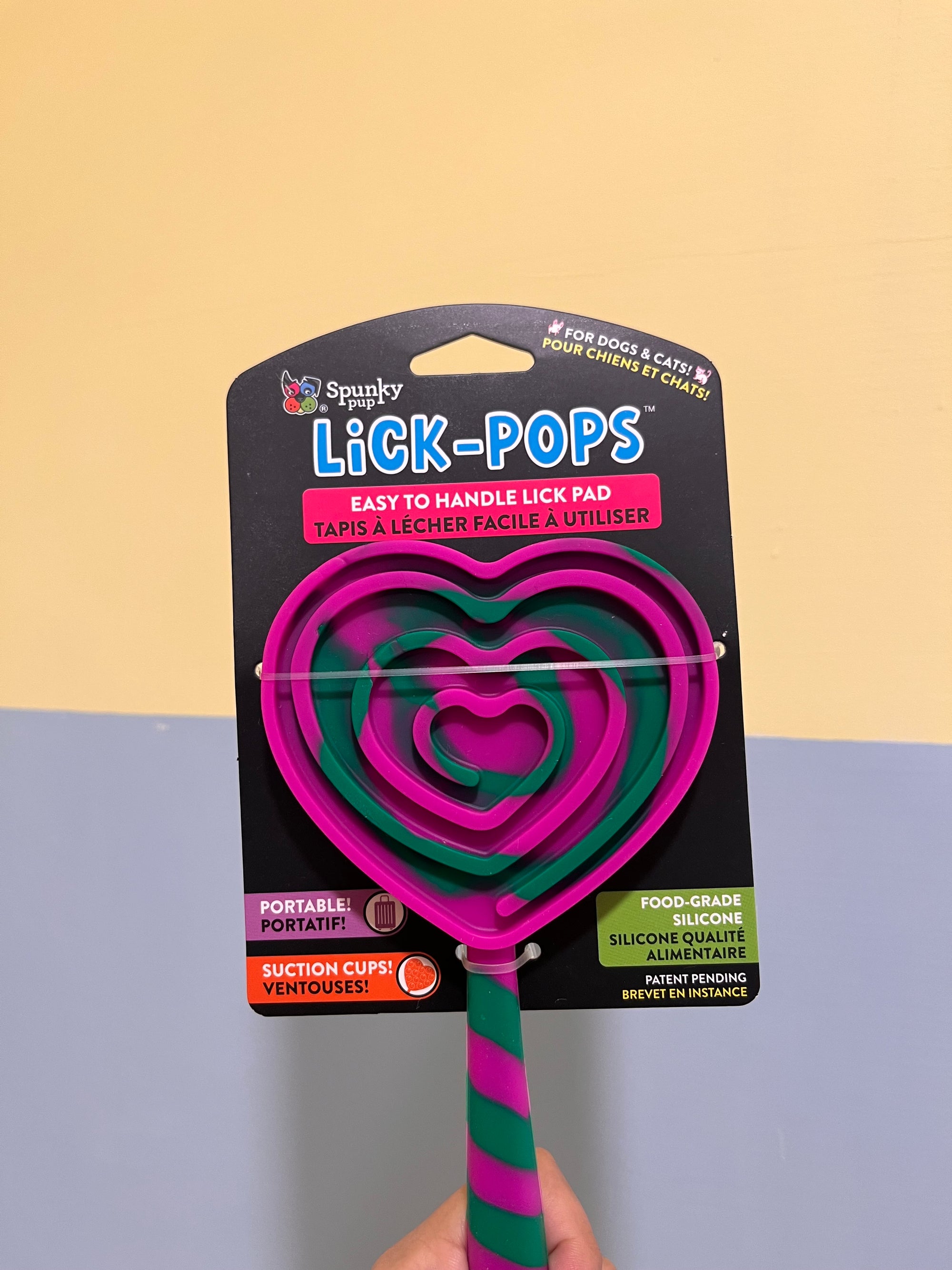 手持棒棒糖舔食墊 Lick Pops