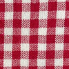 夏日紅格紋純棉領巾 Red Gingham Summer