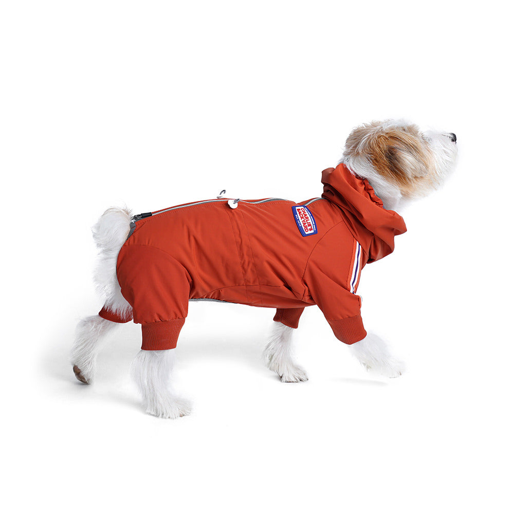 Alpine 極地機能防水保暖連身衣｜BRICK RED 磚紅