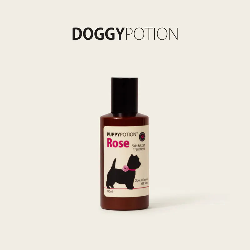 Rose 犬用天然玫瑰泡澡露