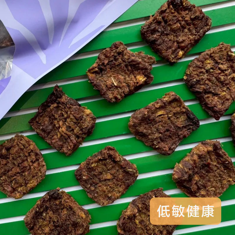 羅勒地瓜鹿肉片