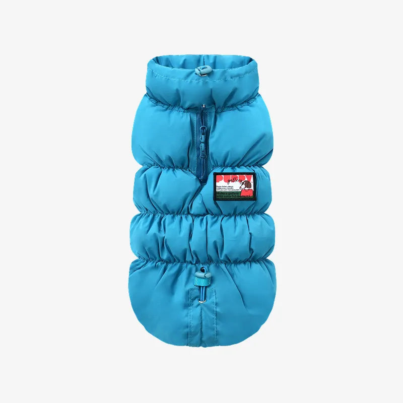 澎澎棉雲朵背心２.０ 土耳其藍