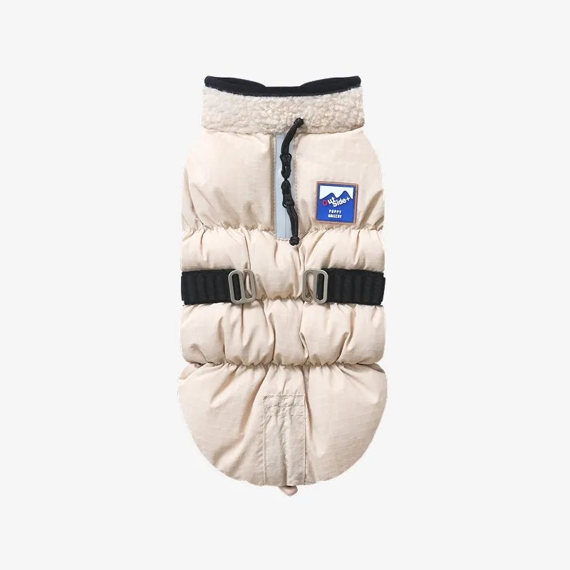 外出壓紋外套 2.0 象牙白