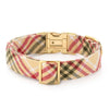 蛋酒格子法蘭絨項圈 Eggnog Plaid Flannel