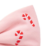 粉紅拐杖糖蝴蝶結Blush Pink Candy Canes
