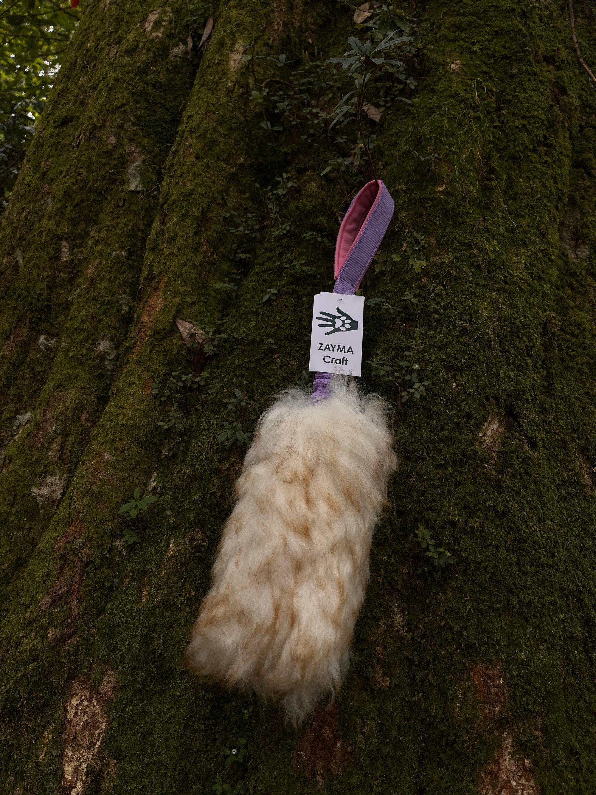 羊毛互動彈力拉扯環 Sheepskin bungee M