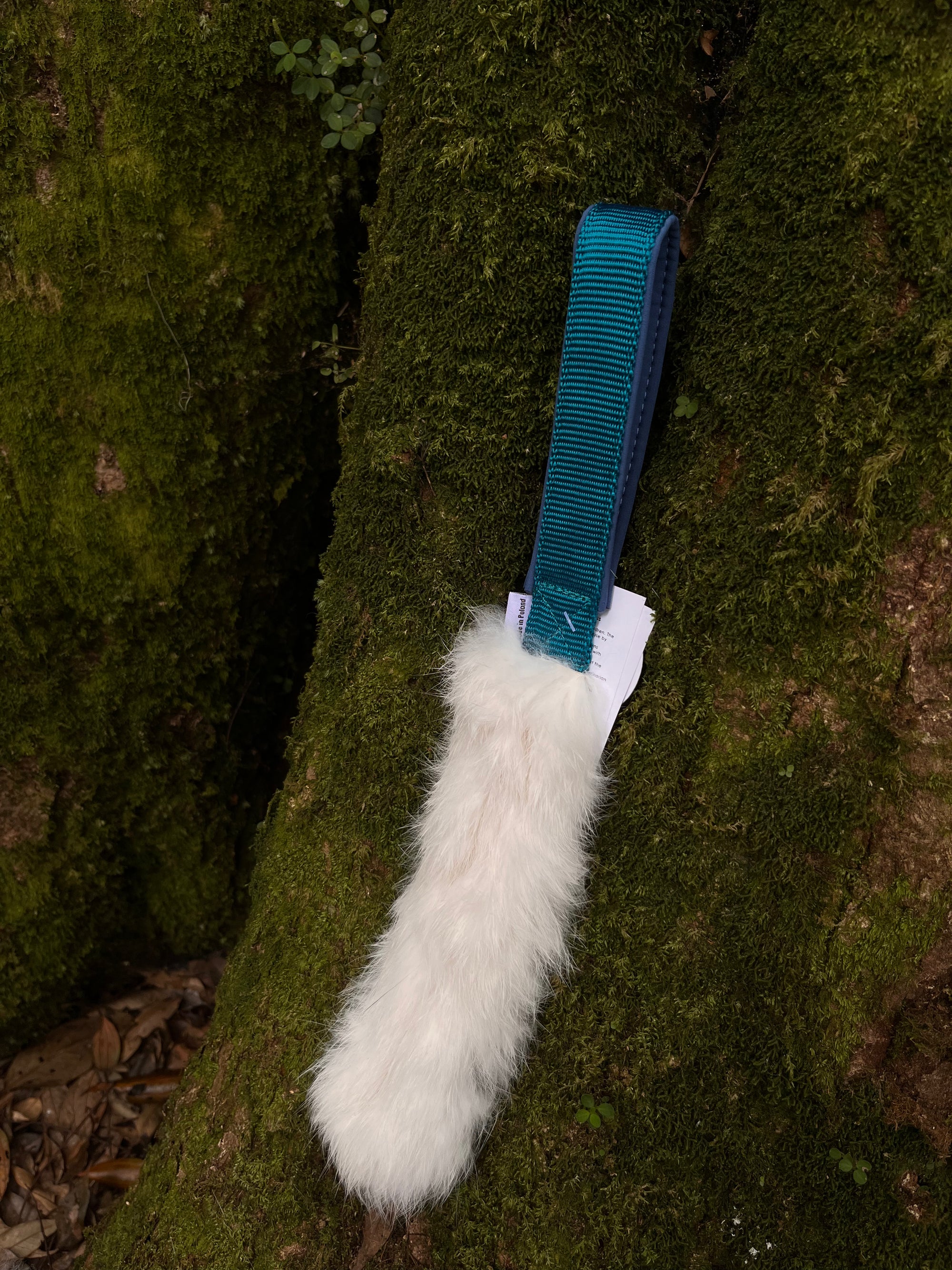 天然兔毛互動環 Rabbit tug
