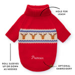 【預購】紅色馴鹿毛衣 Reindeer Fair Isle