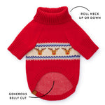 【預購】紅色馴鹿毛衣 Reindeer Fair Isle