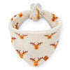 米白馴鹿針織領巾 Reindeer Knit