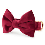 勃根地酒紅天鵝絨領結 Burgundy Velvet