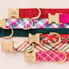 蛋酒格子法蘭絨項圈 Eggnog Plaid Flannel