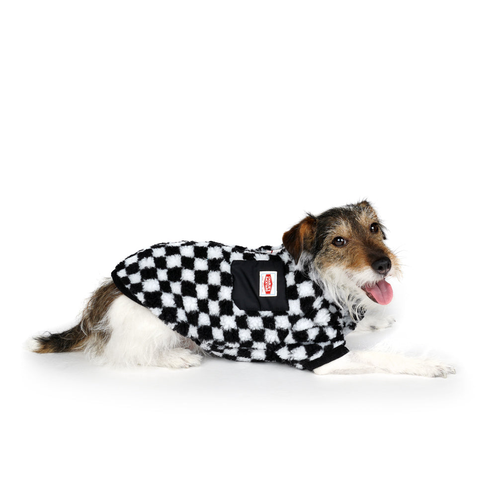 CHECKER JACKET 棋盤格夾克｜BLACK 黑色