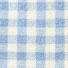 天空藍格紋蝴蝶結 Sky Blue Gingham Lady Dog Bow