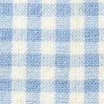 天空藍格紋蝴蝶結 Sky Blue Gingham Lady Dog Bow