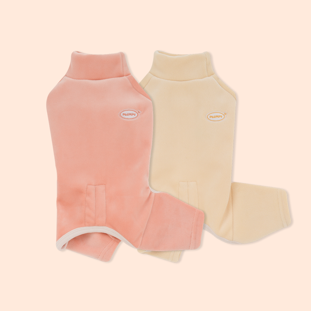 澎澎柔軟保暖連身睡衣