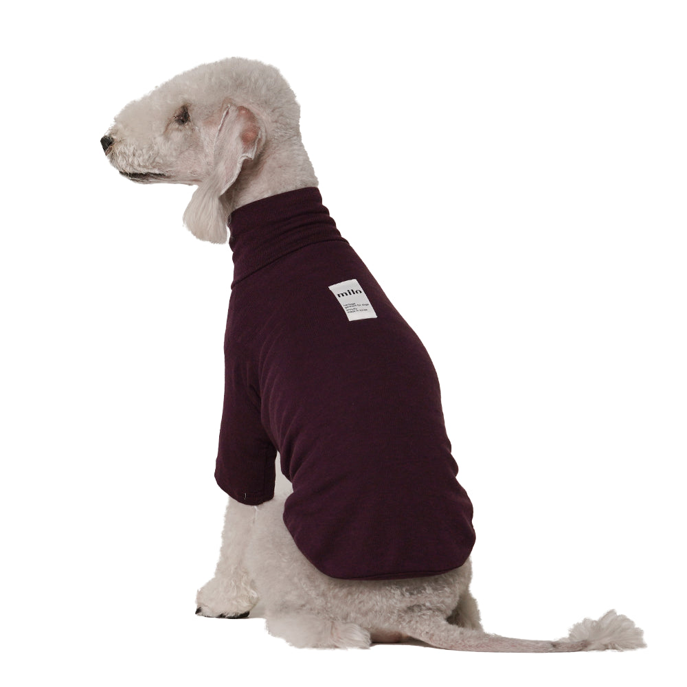 羊毛蠶絲高領衣(三色)