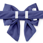 海軍藍天鵝絨蝴蝶結 Navy Velvet