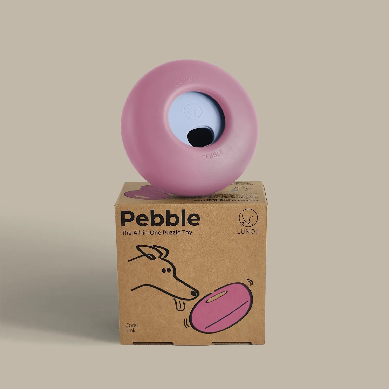 Pebble 滾滾樂 - 二合一慢食漏食玩具